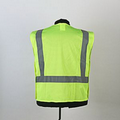 Safety Vest, ANZI Class 2, Economy Mesh, One Size, Green